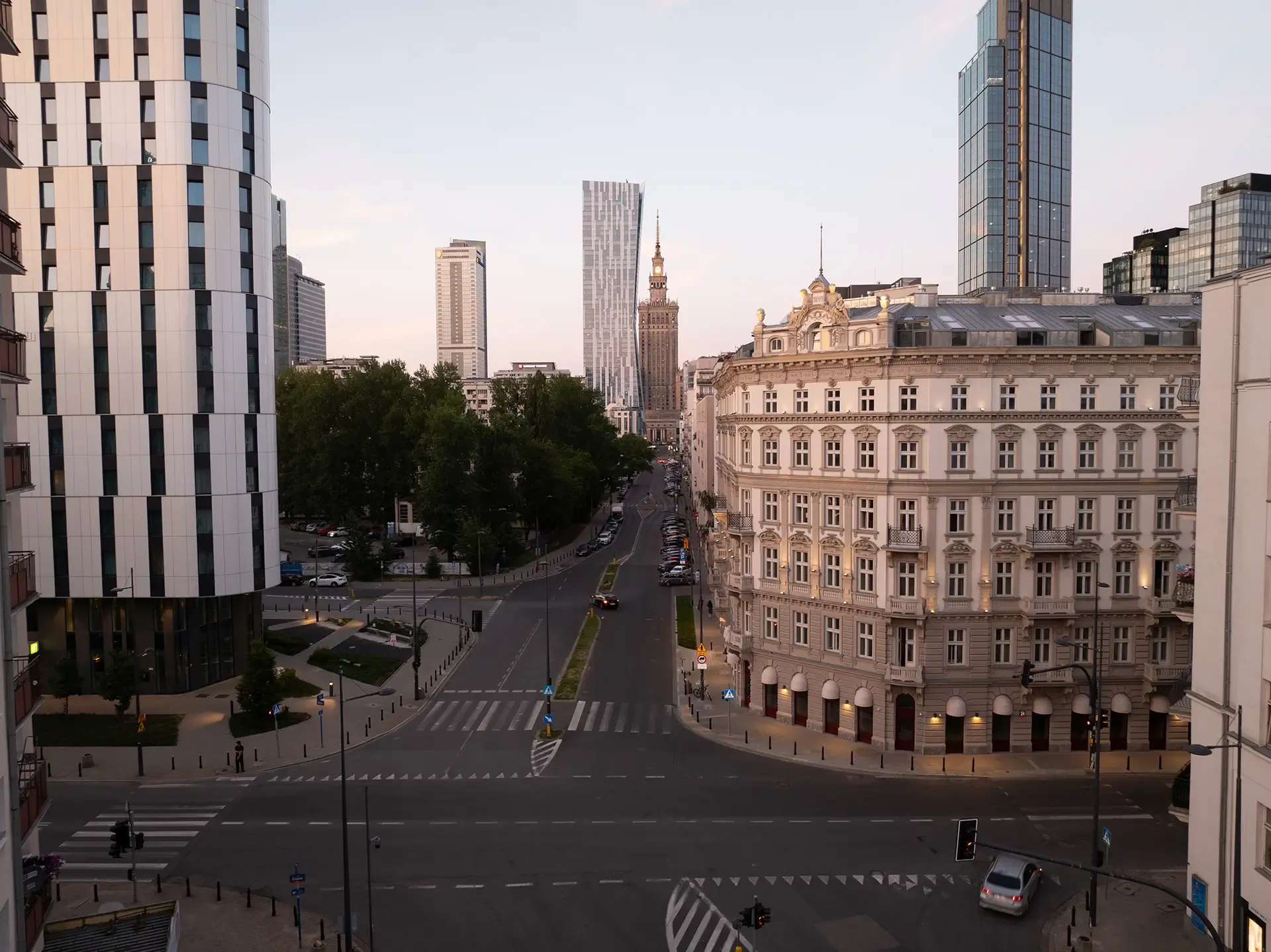 Budynek inwestycji Złota 83, Warszawa